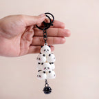 Little Pandas Keychain With Dual Hooks Nestasia