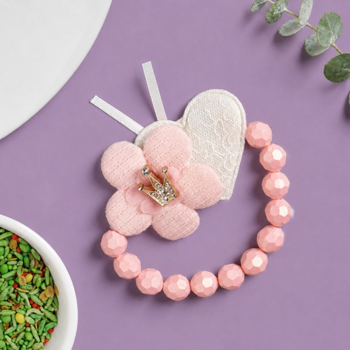 Little Princess Bracelet Rakhi Set Nestasia