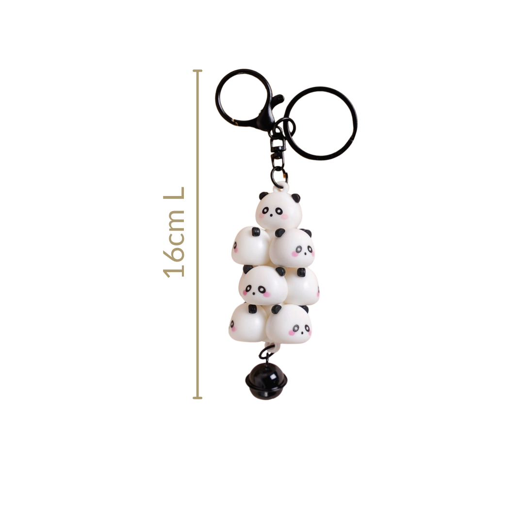 Little Pandas Keychain With Dual Hooks Nestasia