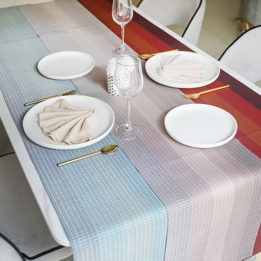 Long Table Runner Striped Nestasia