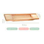 Bathtub Tray With Waterproof Mesh Nestasia