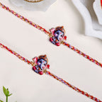 Lord Ganesha Set Of 2 Rakhi Nestasia