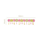 Lotus Threadwork Toran With Beads And Tassels Nestasia