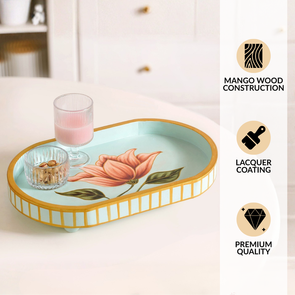 Lotus Royale Hand Painted Capsule Tray Nestasia