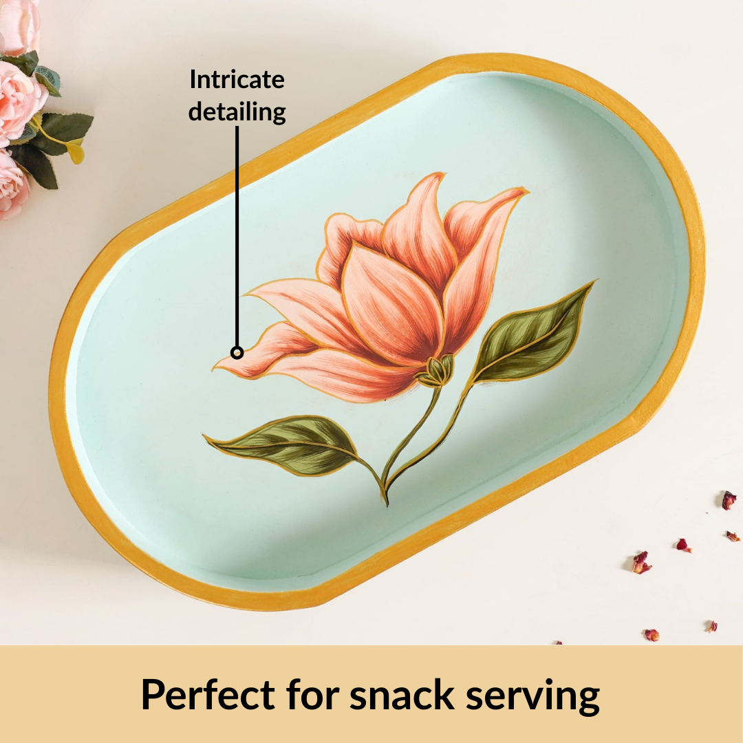 Lotus Royale Hand Painted Capsule Tray Nestasia