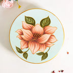 Lotus Royale Round Hand Painted Trivet Nestasia