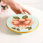 Lotus Royale Round Hand Painted Trivet Nestasia
