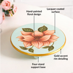 Lotus Royale Round Hand Painted Trivet Nestasia
