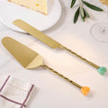 Love At First Slice Cake Knife And Server Set Of 2 Nestasia