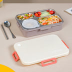 Insulated Bento Lunch Box With 4 Sections 900ml Nestasia