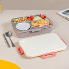 Insulated Bento Lunch Box With 4 Sections 900ml Nestasia