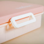 Lunch Box With 4 Compartments Pink 900ml Nestasia