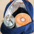 Portable Thermal Insulated Lunch Bag Blue Nestasia