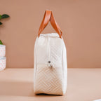 Thermal Insulated Lunch Bag For Office Off White Nestasia