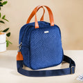 Portable Thermal Insulated Lunch Bag Blue Nestasia