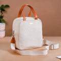 Thermal Insulated Lunch Bag For Office Off White Nestasia