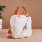 Thermal Insulated Lunch Bag For Office Off White Nestasia