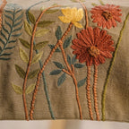 Lush Floral Embroidery Dining Table Runner Nestasia