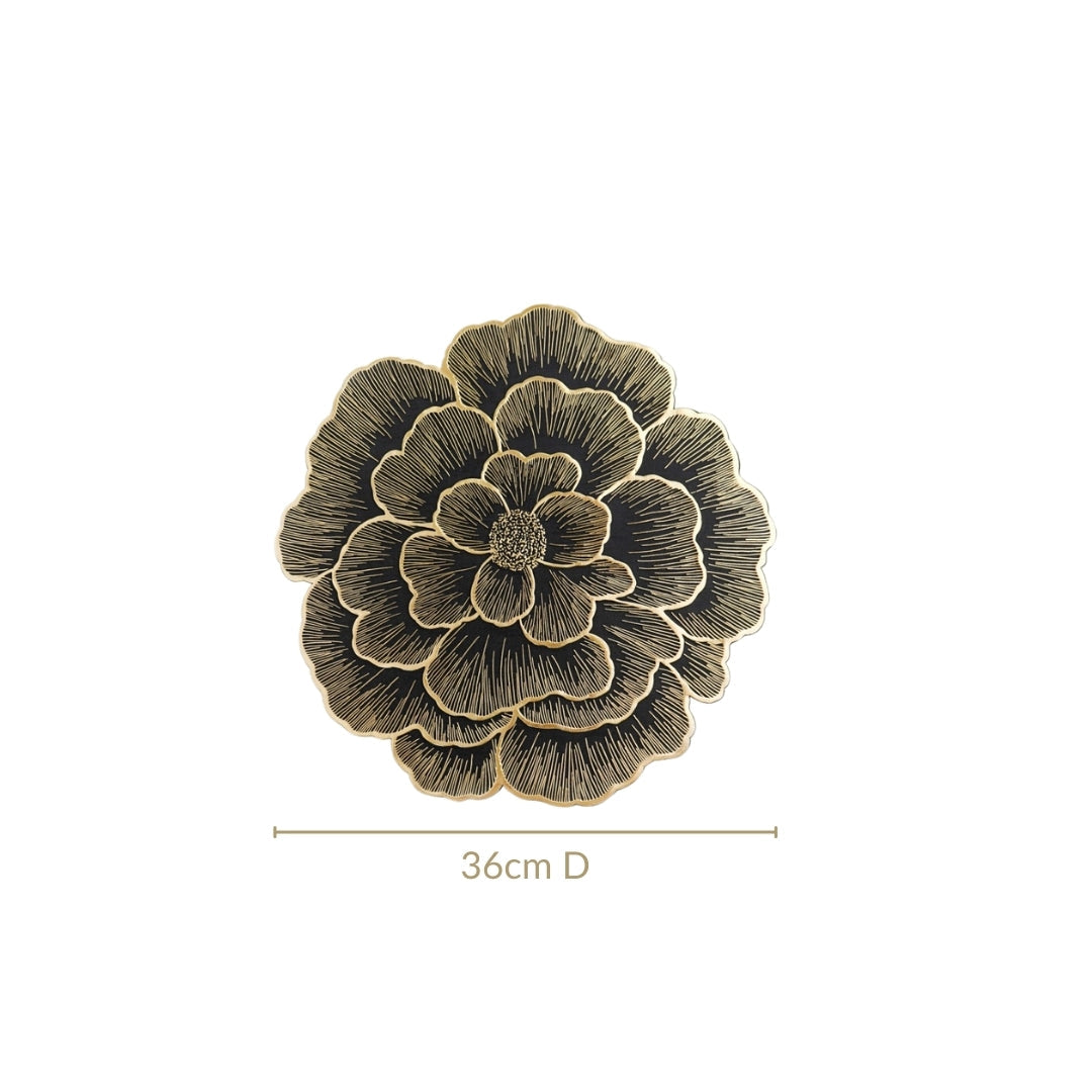 Luxe Bloom Radiance Table Mat Set Of 6 Nestasia