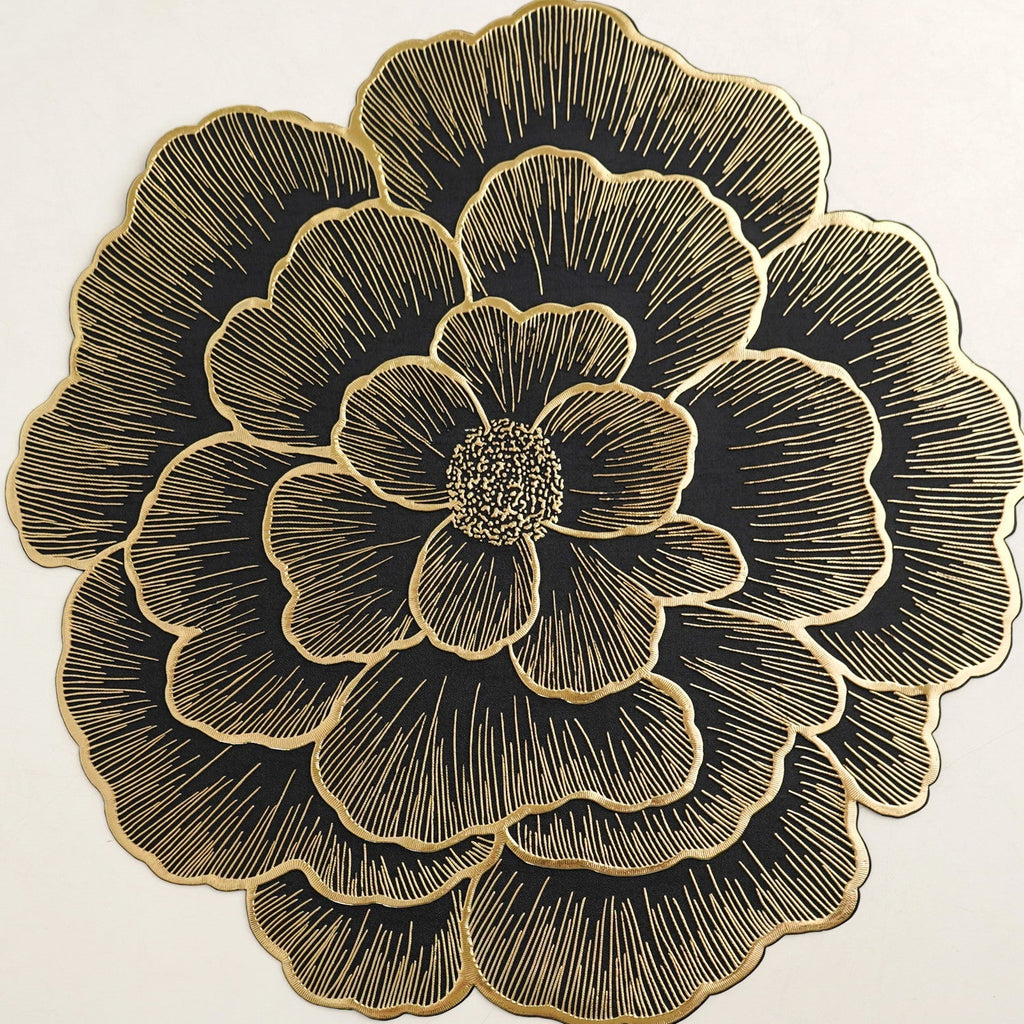 Luxe Bloom Radiance Table Mat Set Of 6 Nestasia