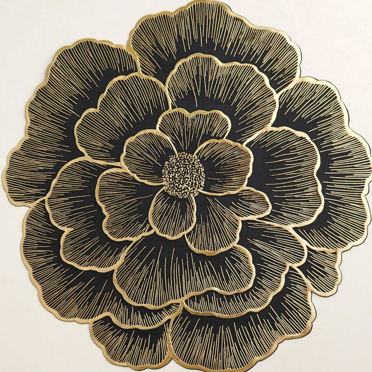 Luxe Bloom Radiance Table Mat Set Of 6 Nestasia