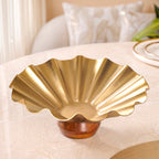 Ripple Luxe Bowl With Pedestal 32cm Nestasia