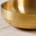 Luxe Double Wall Gold Steel Snack Bowl Set Of 2 250ml Nestasia