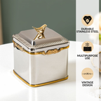 Luxe Bird Decorative Jar Nestasia