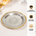 Luxe Dual Tone Decorative Tray Nestasia