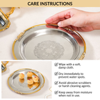 Luxe Dual Tone Decorative Tray Nestasia