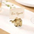 Luxe Elephant Dining Place Card Holder Nestasia