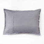 Luxury Embroidered King Size Bed Cover Grey Nestasia
