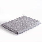 Luxury Embroidered King Size Bed Cover Grey Nestasia