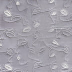 Luxury Embroidered King Size Bed Cover Grey Nestasia