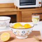 Abstract Design Bowl Set of 2 Nestasia