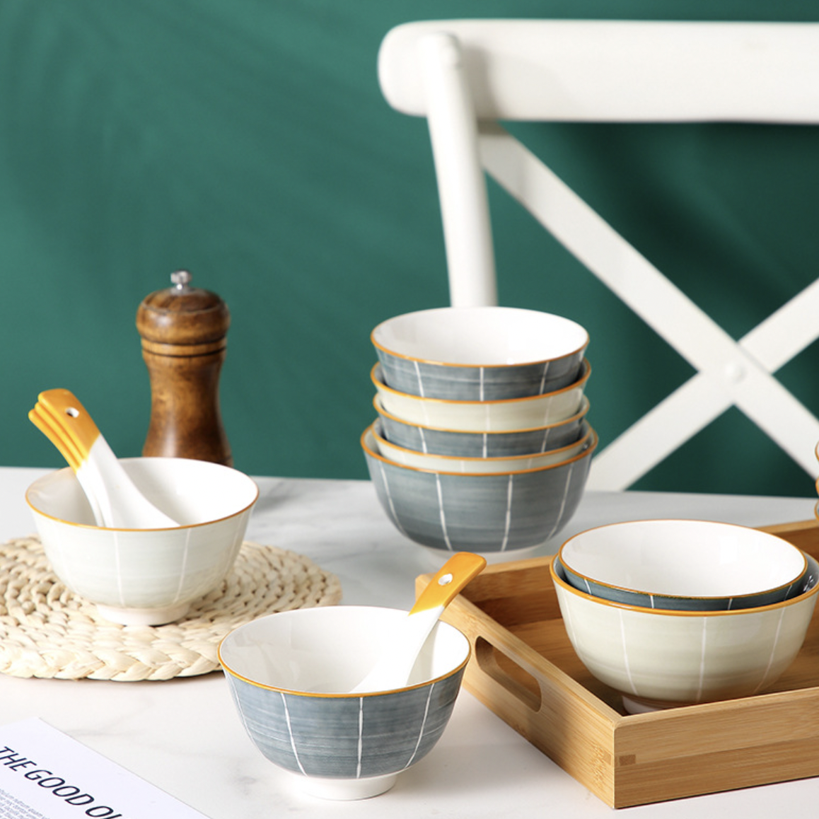 Willow Serving Bowl Large Nestasia
