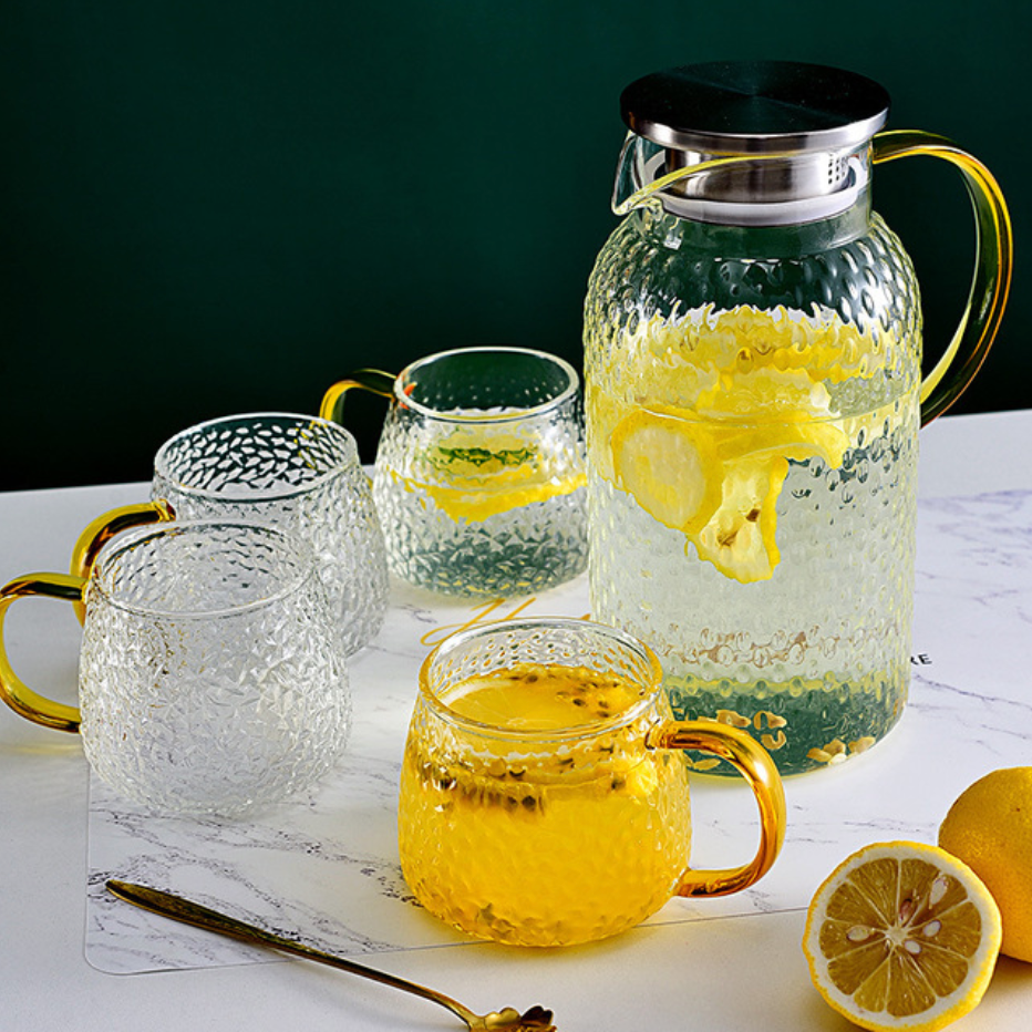 Juice Pitcher Set of 6 Nestasia