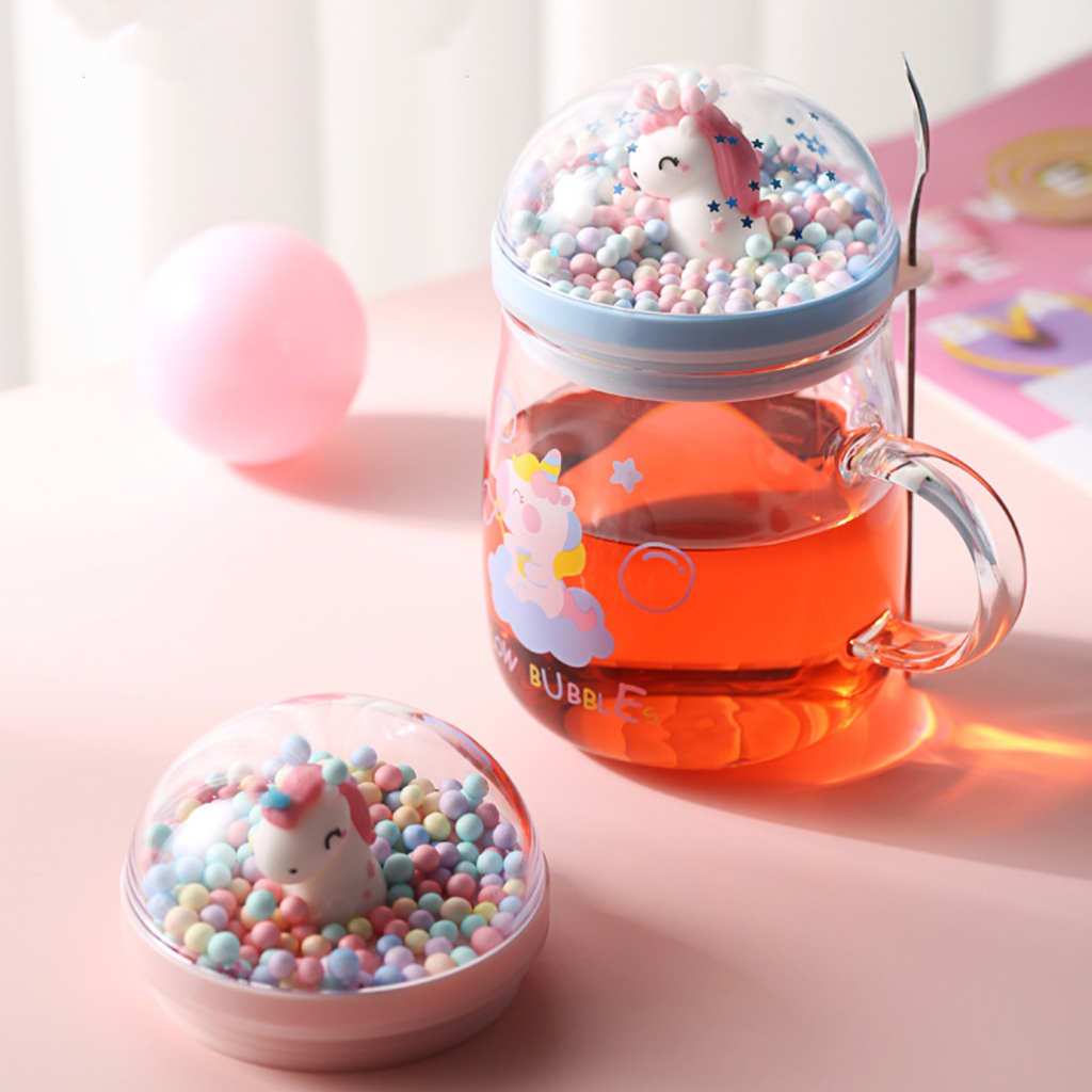 Unicorn Glass Cup Nestasia