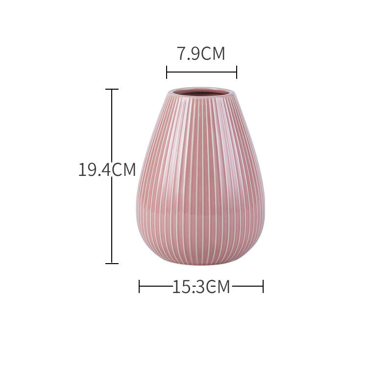 Nordic Ceramic Vase Nestasia