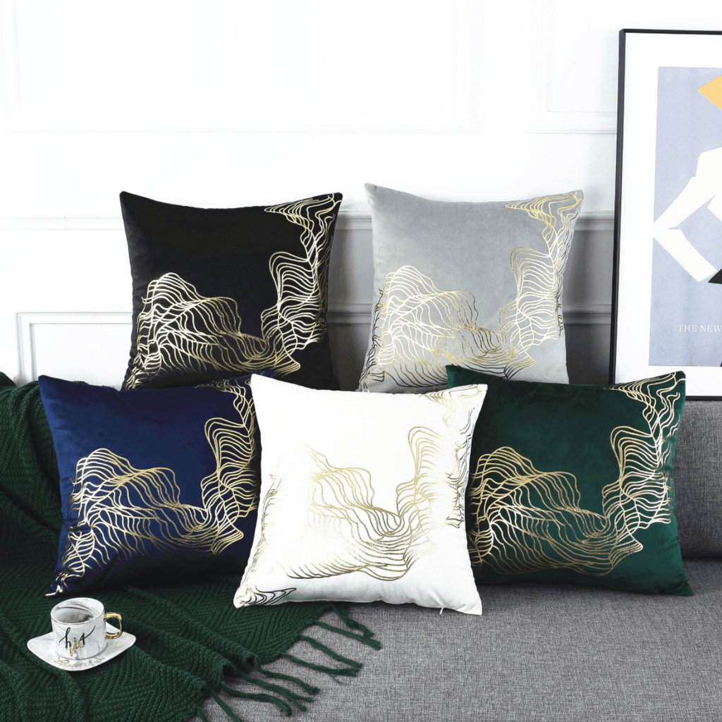 Abstract Pillow Covers Set of 2 Nestasia