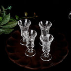 Designed Small Stemmed Glass Set of 2 Nestasia