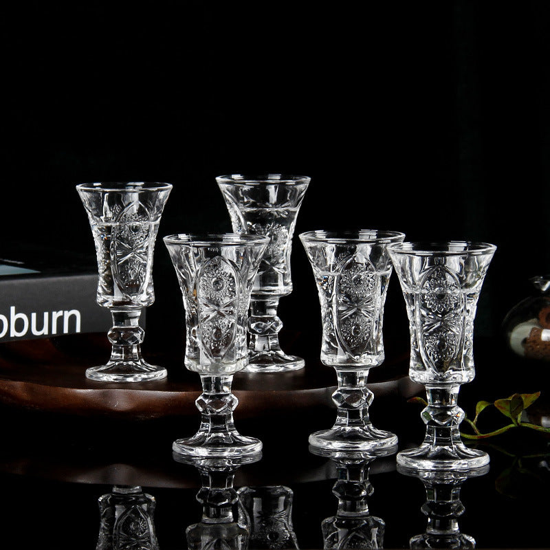 Designed Small Stemmed Glass Set of 2 Nestasia