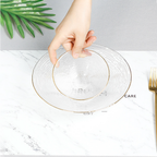 Decorative Glass Salad Bowl Nestasia