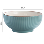 Dune Serving Bowl Blue Nestasia