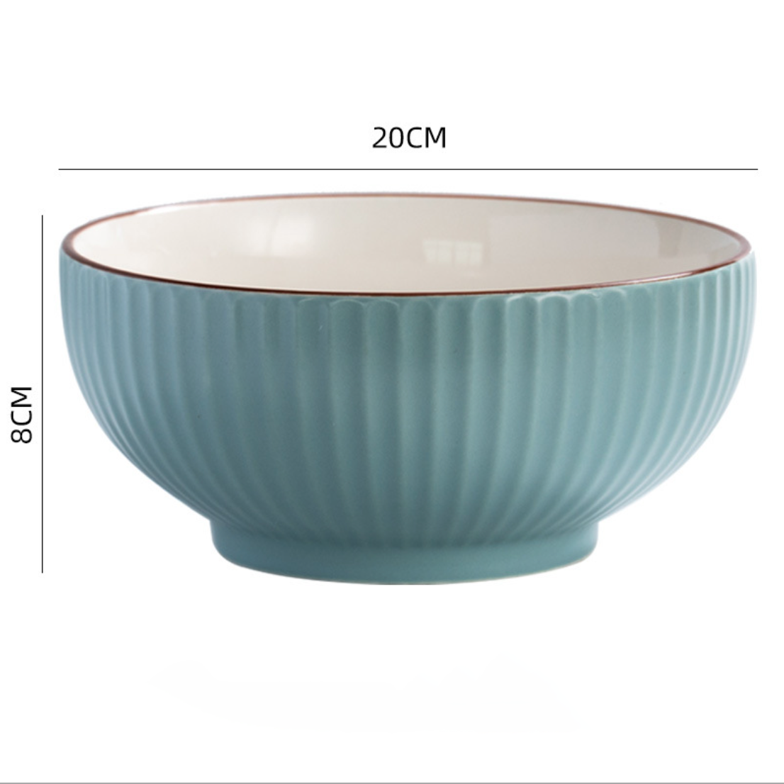 Dune Serving Bowl Blue Nestasia