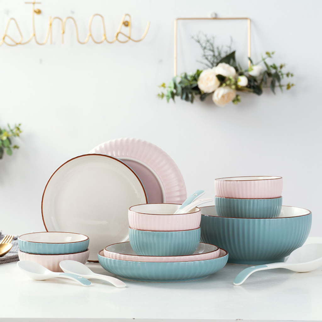 Dune Serving Bowl Blue Nestasia