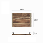 Wooden Serving Tray With Handle Nestasia