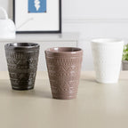 Brown Texture Plant Pot Nestasia