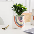 Rainbow Square Pot Medium Nestasia