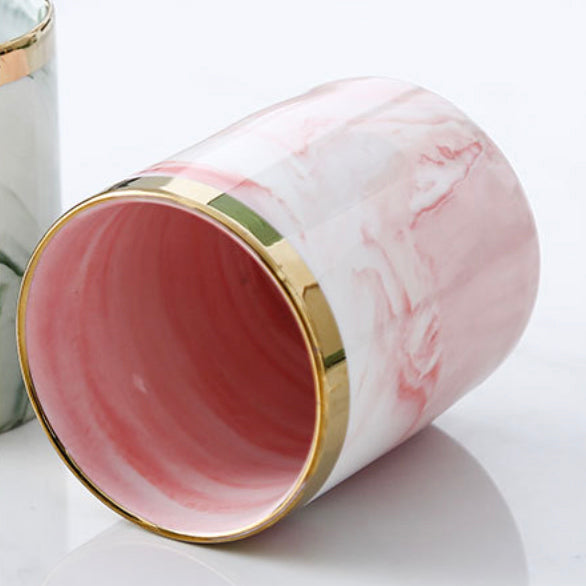 Luxe Ceramic Organiser Pink Nestasia